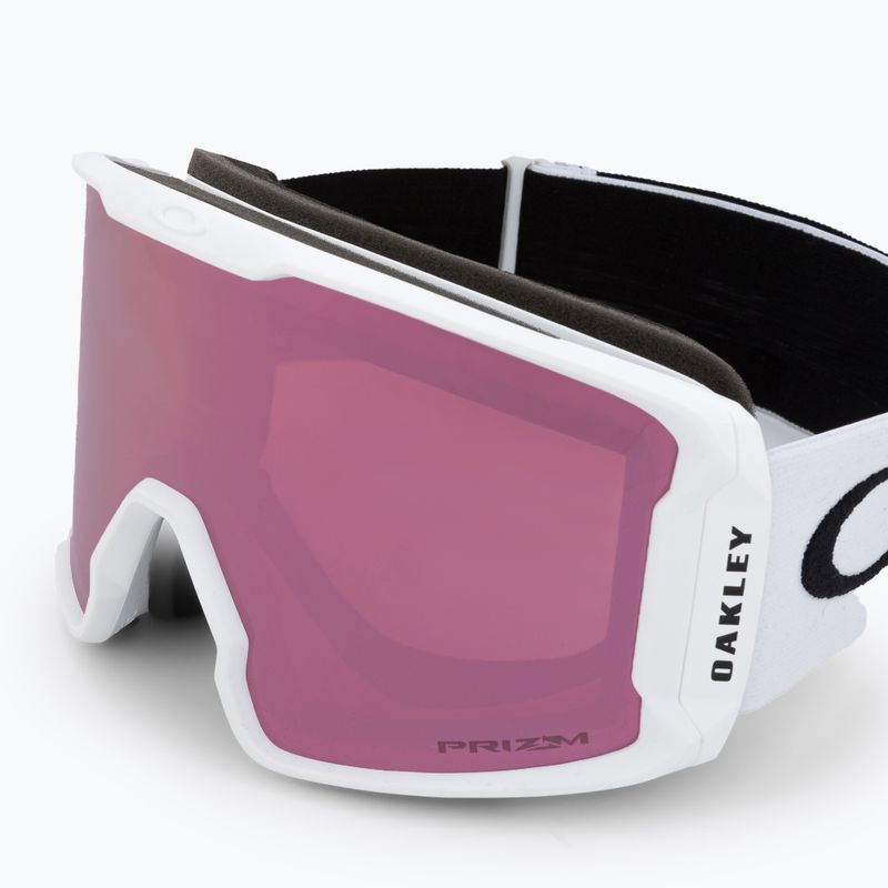 Lyžiarske okuliare Oakley Line Miner L rose gold OO7070-C5 5