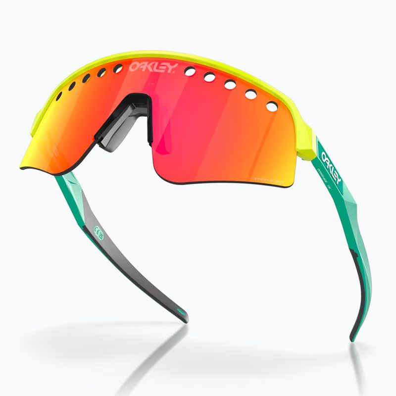 Slnečné okuliare Oakley Sutro Lite Sweep tennis ball yellow/prizm ruby 5