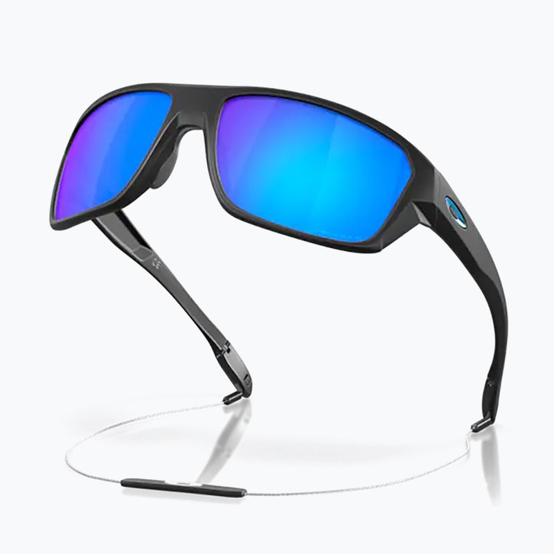 Slnečné okuliare Oakley Split Shot matte black/prizm sapphire polarized 11