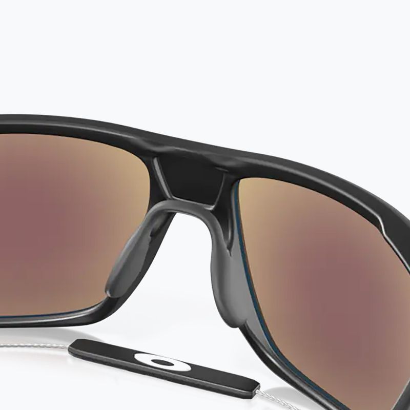 Slnečné okuliare Oakley Split Shot matte black/prizm sapphire polarized 13