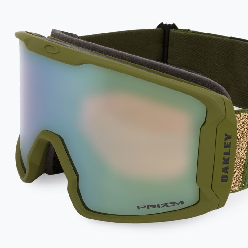 Lyžiarske okuliare Oakley Line Miner L gold OO7070-D7 5