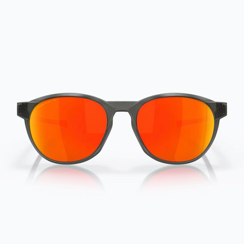 Slnečné okuliare Oakley Reedmace matte grey smoke/prizm ruby fleece 2