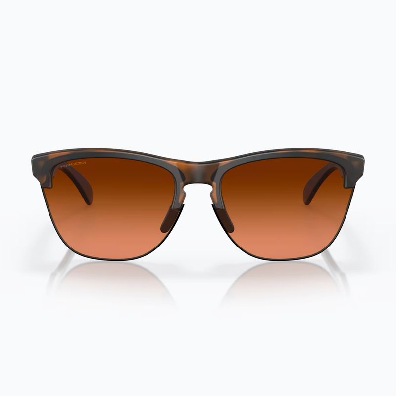 Slnečné okuliare Oakley Frogskins Lite matná hnedá korytnačka/prízemný hnedý gradient 2