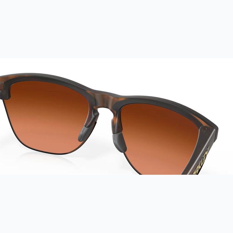 Slnečné okuliare Oakley Frogskins Lite matná hnedá korytnačka/prízemný hnedý gradient 7