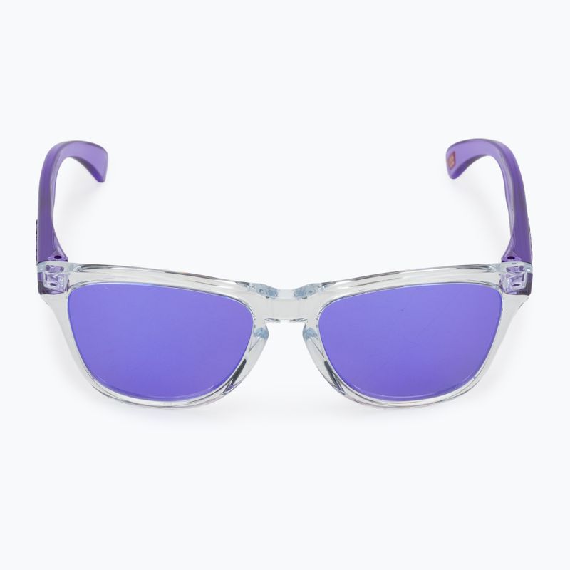 Detské slnečné okuliare Oakley Frogskins XXS clear/prizm violet 3