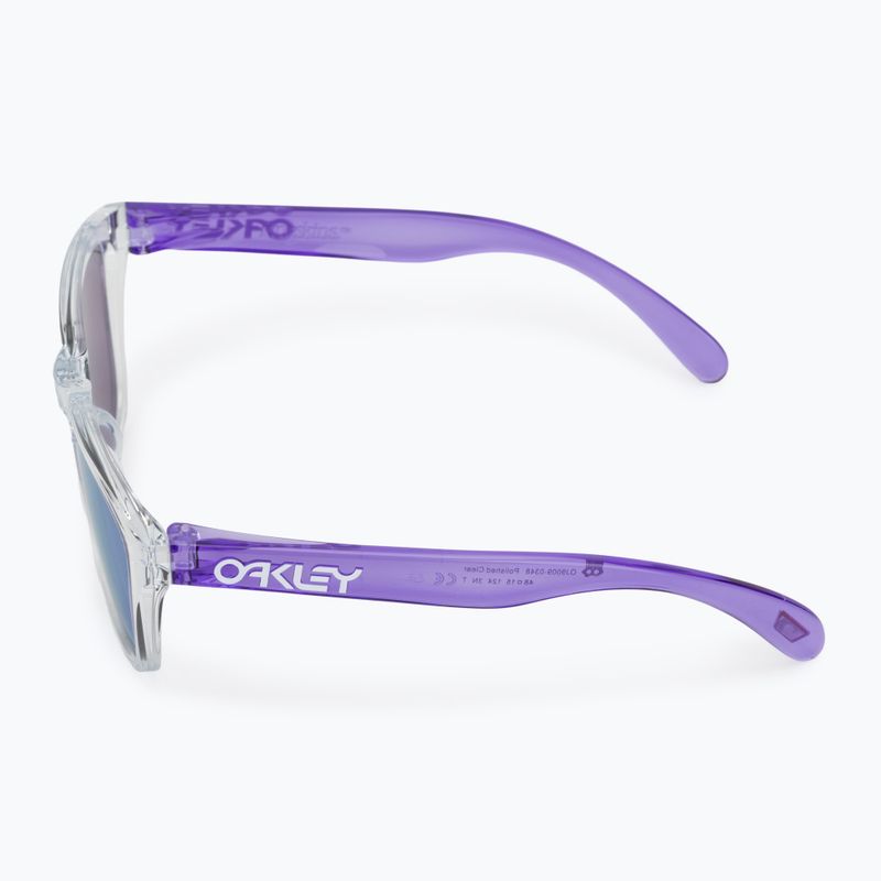 Detské slnečné okuliare Oakley Frogskins XXS clear/prizm violet 4
