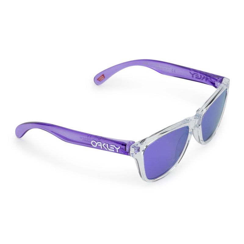 Detské slnečné okuliare Oakley Frogskins XXS clear/prizm violet 11