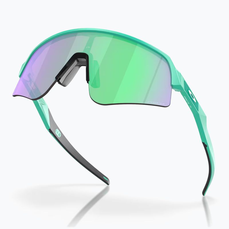 Slnečné okuliare Oakley Sutro Lite Sweep matte celeste/prizm road jade 4