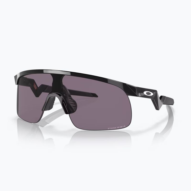 Detské slnečné okuliare Oakley Resistor polished black/prizm grey