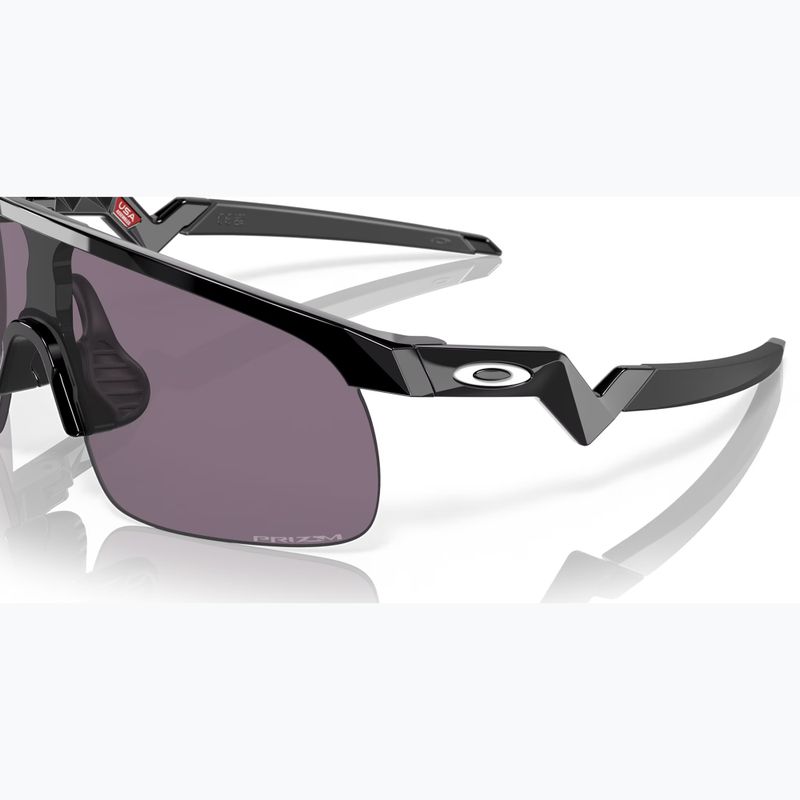 Detské slnečné okuliare Oakley Resistor polished black/prizm grey 6
