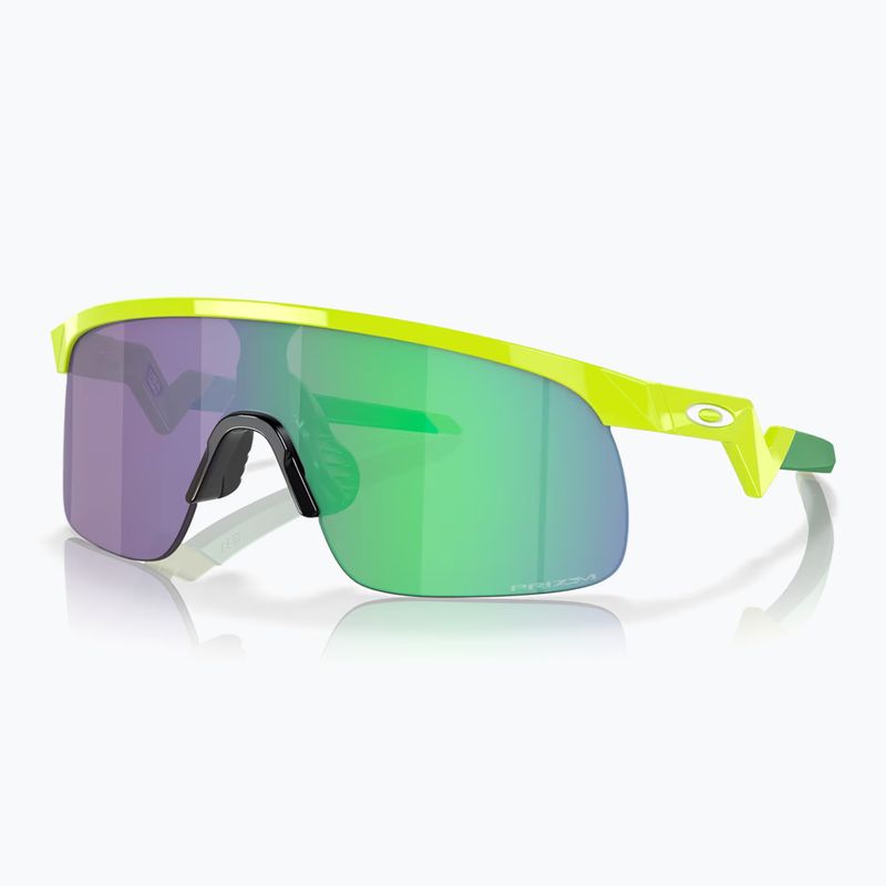 Detské slnečné okuliare Oakley Resistor retina burn/prizm jade