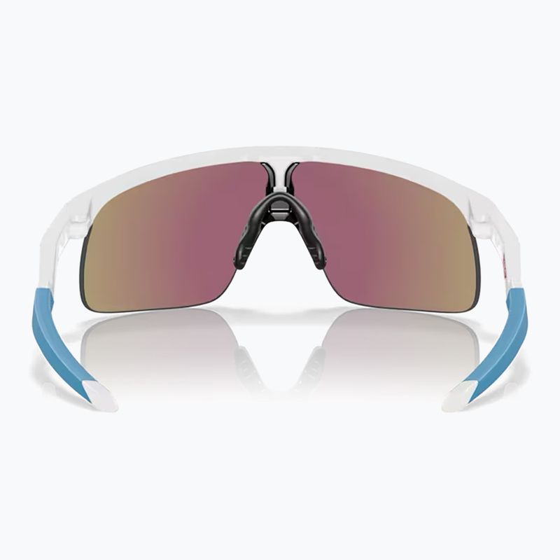 Detské slnečné okuliare Oakley Resistor polished white/prizm sapphire 4