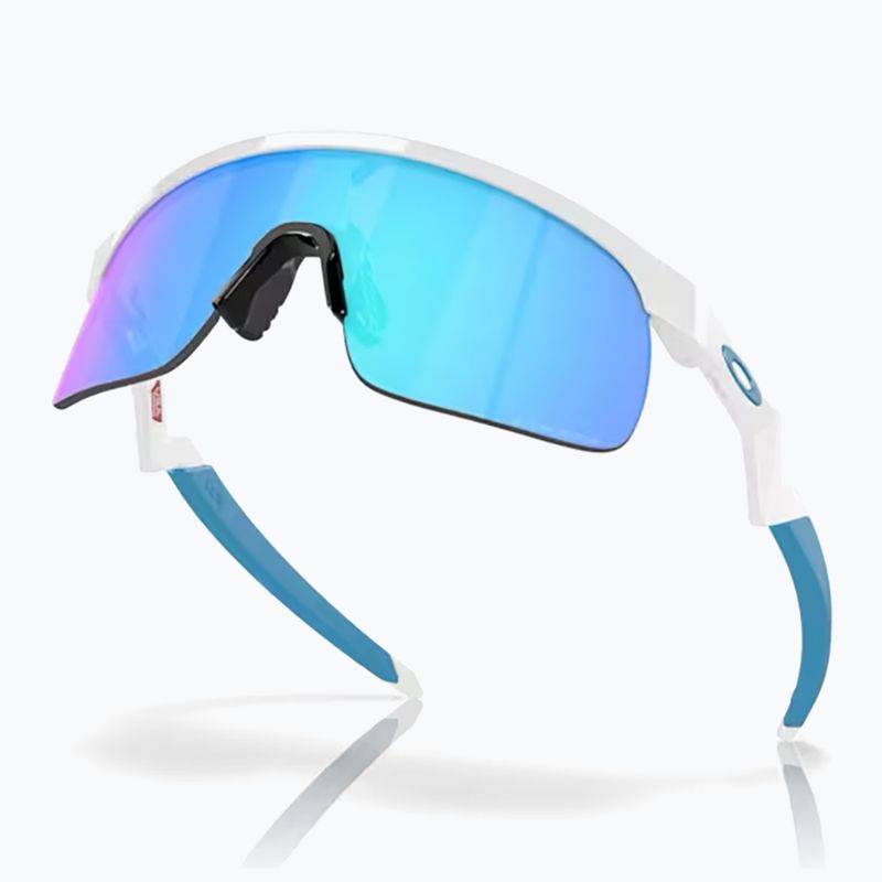 Detské slnečné okuliare Oakley Resistor polished white/prizm sapphire 5