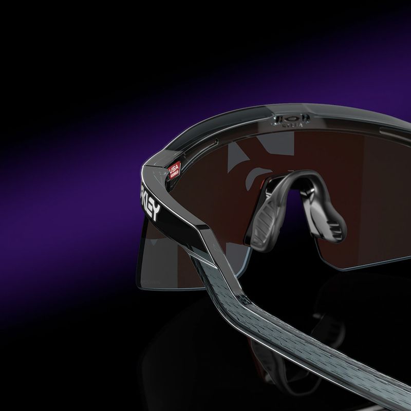 Slnečné okuliare Oakley Hydra crystal black/prizm violet 9