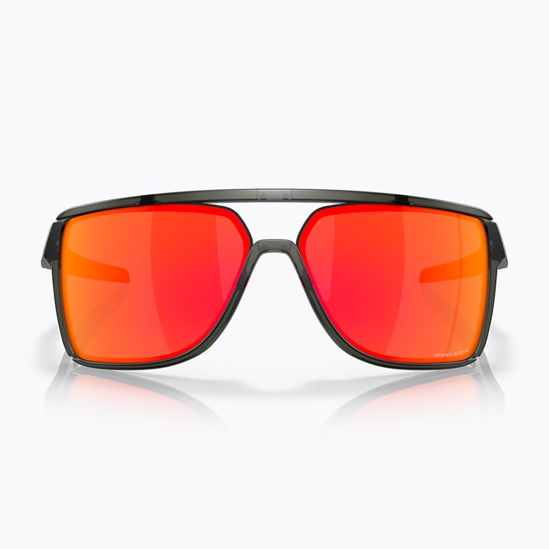 Slnečné okuliare Oakley Castel matte grey smoke/prizm ruby 2