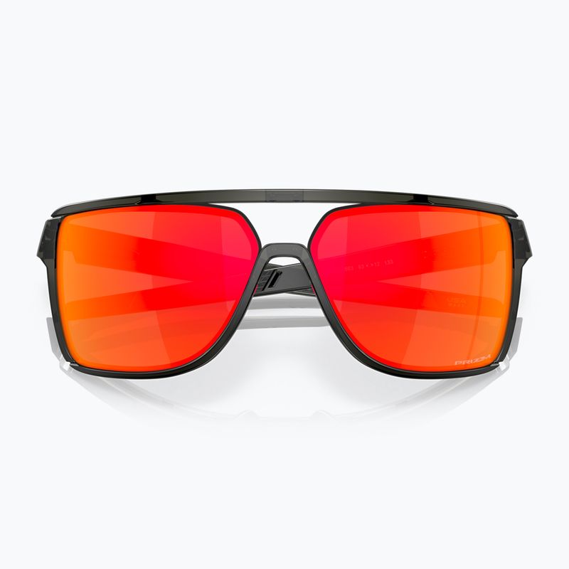 Slnečné okuliare Oakley Castel matte grey smoke/prizm ruby 5