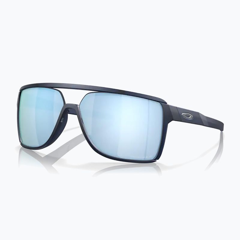 Oakley Castel matné trans blue/prizm deep water polarizačné okuliare na turistiku 6