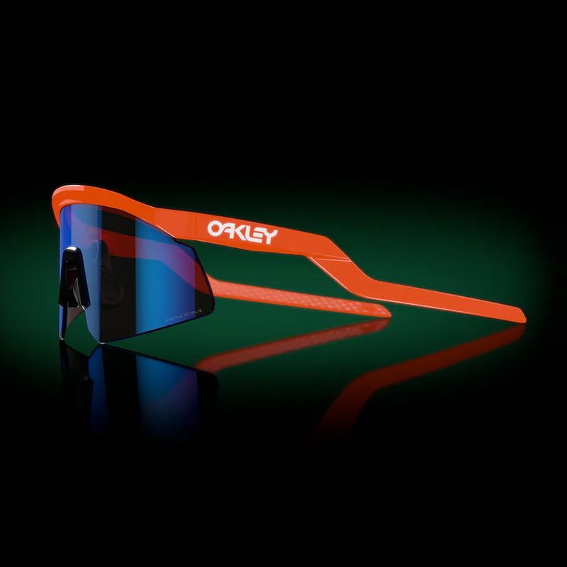 Slnečné okuliare Oakley Hydra neónovo oranžové/prismové zafírové 8