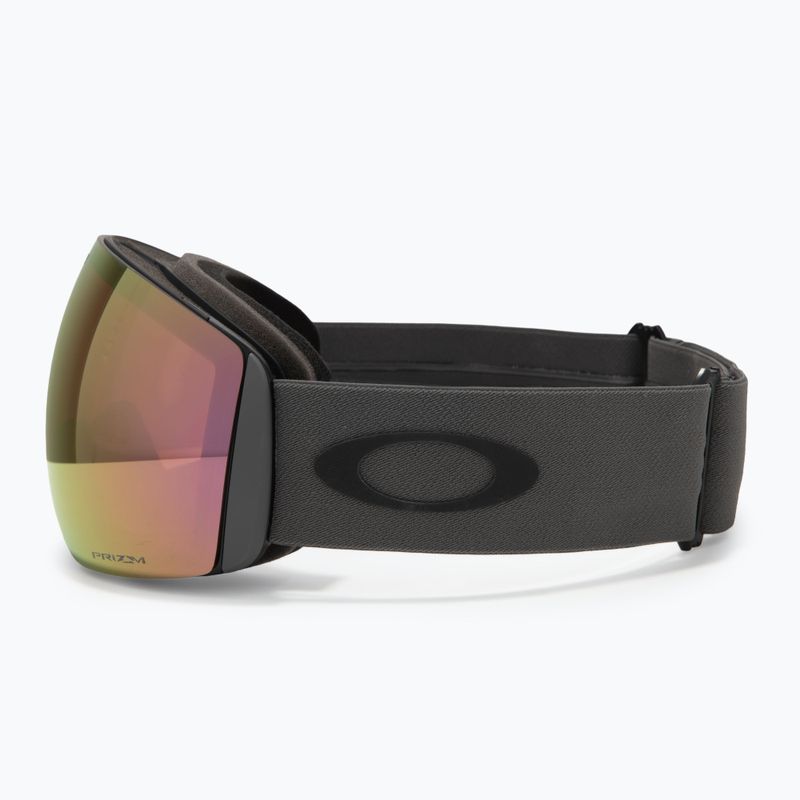 Lyžiarske okuliare Oakley Flight Deck L matte forged iron/prizm rose gold iridium 4
