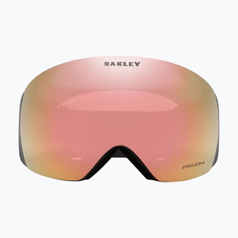 Lyžiarske okuliare Oakley Flight Deck L matte forged iron/prizm rose gold iridium 2