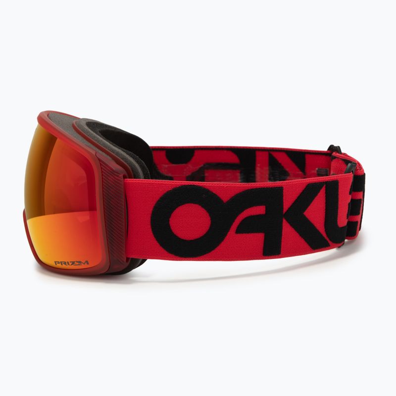 Lyžiarske okuliare Oakley Flight Tracker L matte b1b redline/prizm torch iridium 4