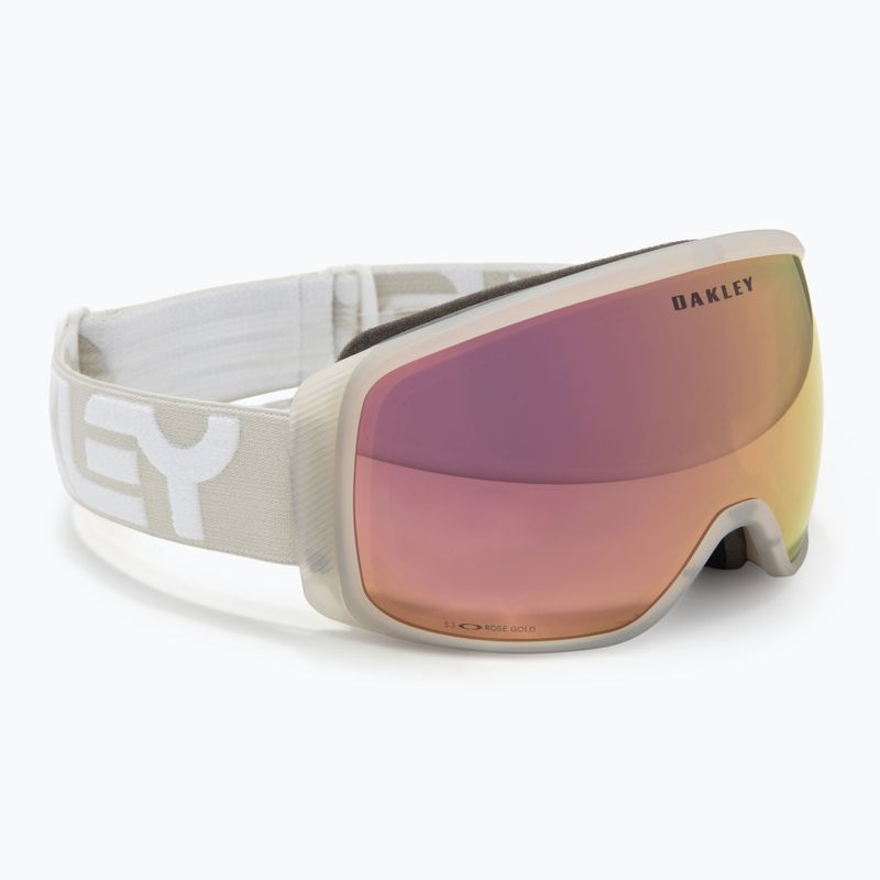 Lyžiarske okuliare Oakley Flight Tracker M matte b1b cool grey/prizm rose gold iridium