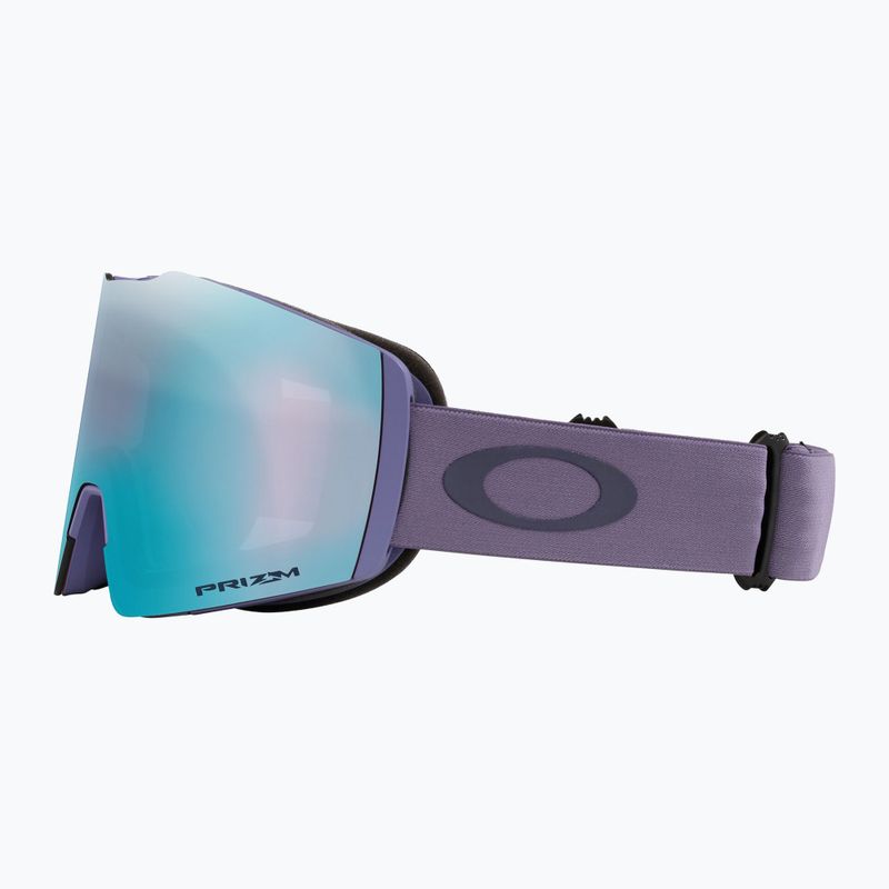 Lyžiarske okuliare Oakley Fall Line matte lilac/prizm sapphire iridium 5