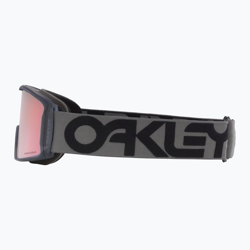 Lyžiarske okuliare Oakley Line Miner L matte b1b forged iron/prizm rose gold iridium 4