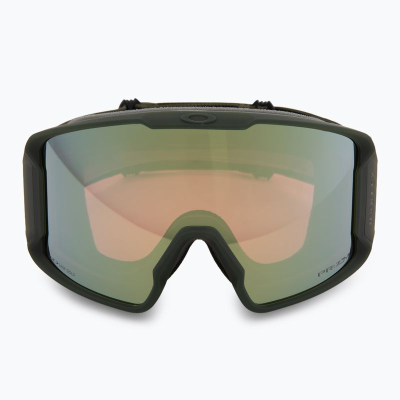 Lyžiarske okuliare Oakley Line Miner L matte b1b dark brush/prizm sage gold iridium 2