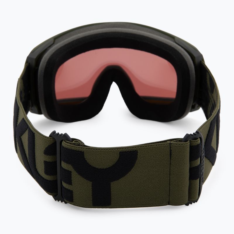 Lyžiarske okuliare Oakley Line Miner L matte b1b dark brush/prizm sage gold iridium 3