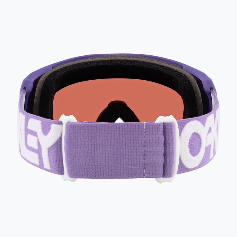 Lyžiarske okuliare Oakley Line Miner matte b1b lilac/prizm sapphire iridium 4