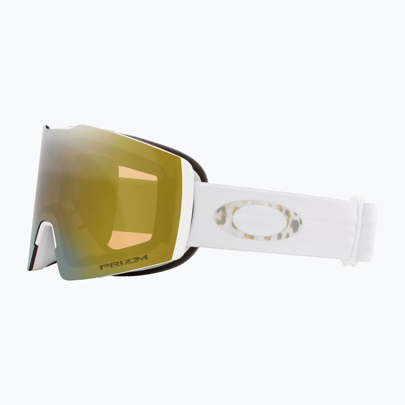 Lyžiarske okuliare Oakley Fall Line white leopard/prizm sage gold iridium 5
