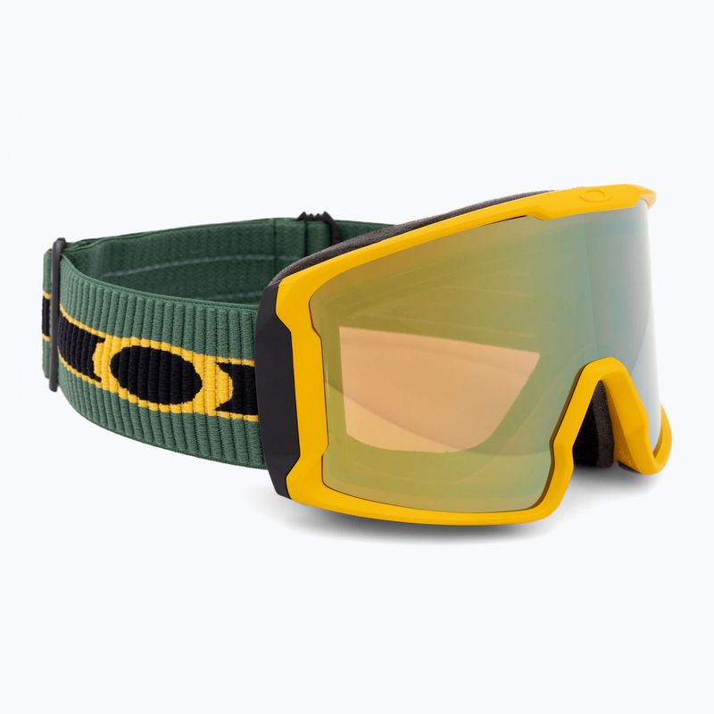 Lyžiarske okuliare Oakley Line Miner sage kotsenburg signature/prizm sage gold iridium