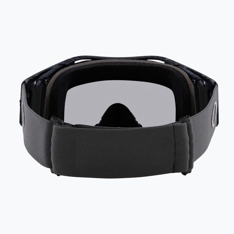 Cyklistické okuliare Oakley Airbrake MTB z uhlíkových vlákien/svetlo šedé 4