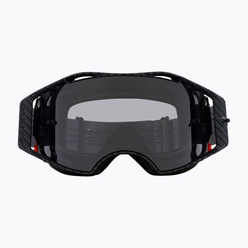 Cyklistické okuliare Oakley Airbrake MTB z uhlíkových vlákien/svetlo šedé 8