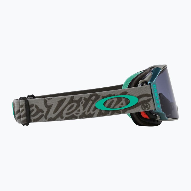 Cyklistické okuliare Oakley Airbrake MTB tld tactical green/light grey 2