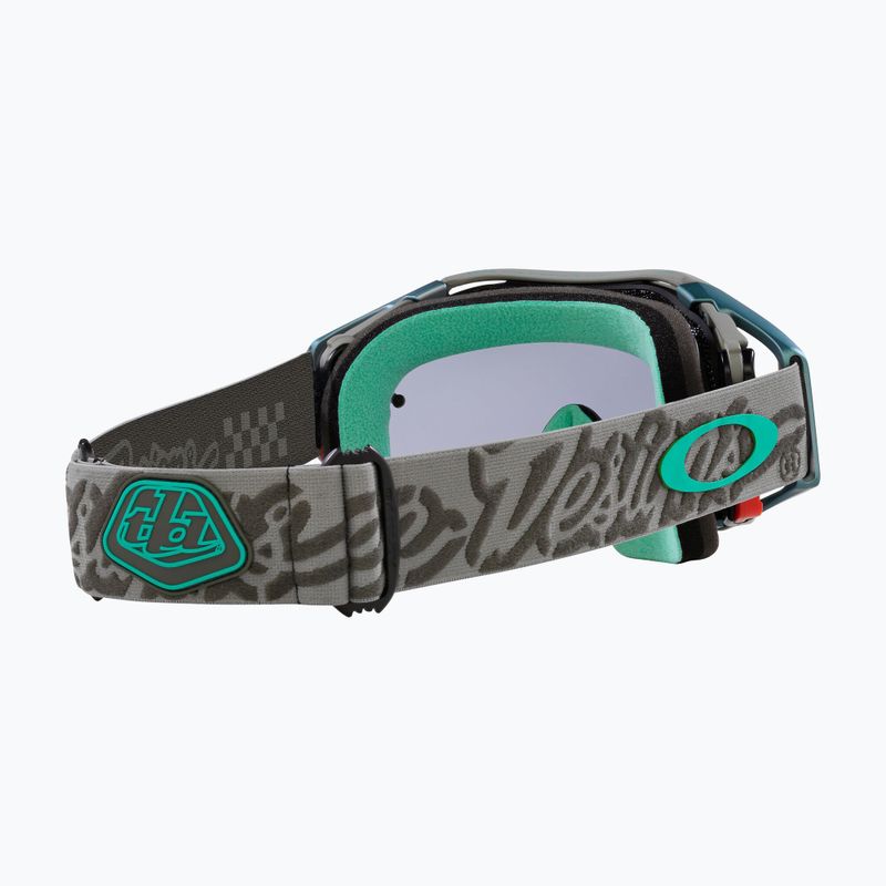 Cyklistické okuliare Oakley Airbrake MTB tld tactical green/light grey 3