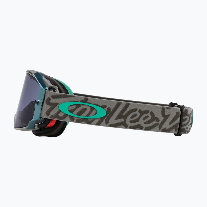 Cyklistické okuliare Oakley Airbrake MTB tld tactical green/light grey 6