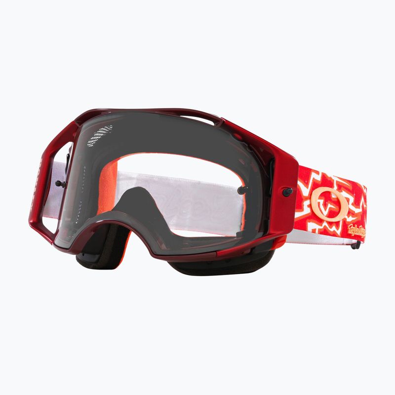 Cyklistické okuliare Oakley Airbrake MTB tld red lightning/clear 7