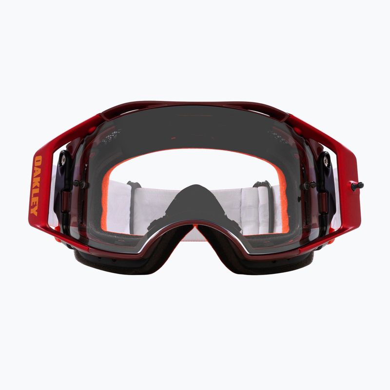 Cyklistické okuliare Oakley Airbrake MTB tld red lightning/clear 8