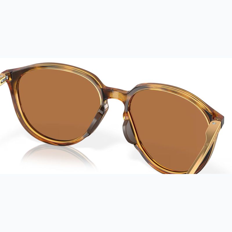 Slnečné okuliare Oakley Sielo leštená hnedá korytnačka/prízemný bronz 8