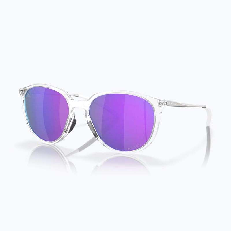 Slnečné okuliare Oakley Sielo leštený chróm/prizmová fialová 2