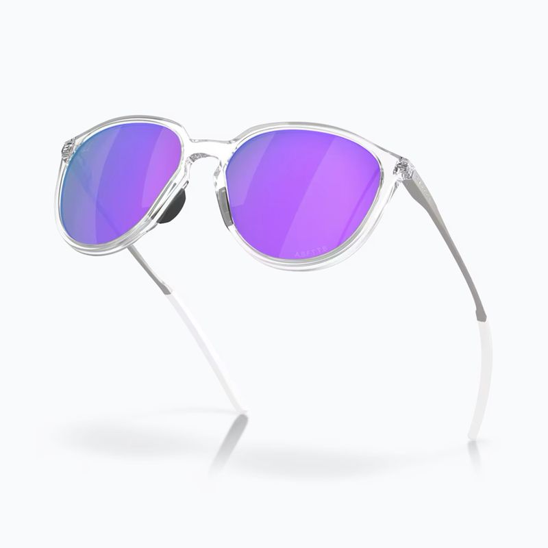 Slnečné okuliare Oakley Sielo leštený chróm/prizmová fialová 5