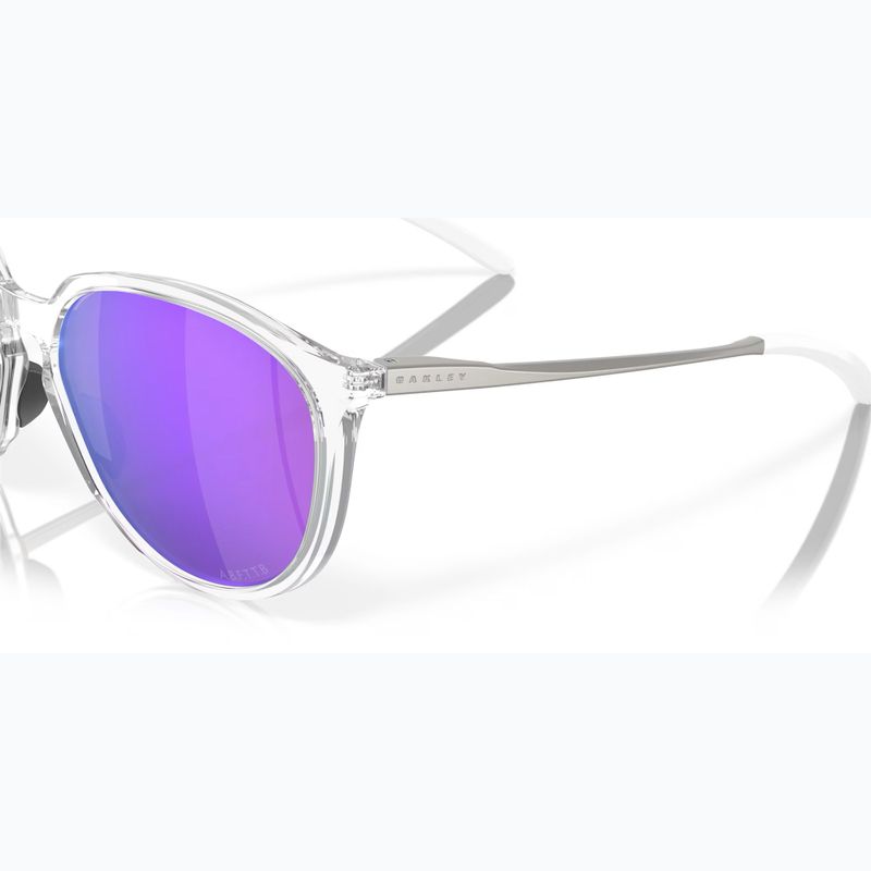 Slnečné okuliare Oakley Sielo leštený chróm/prizmová fialová 7