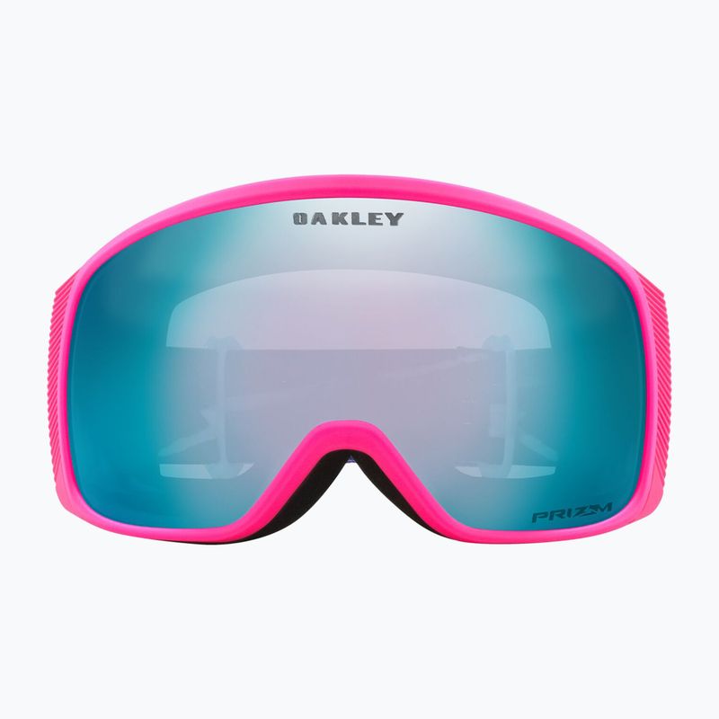 Lyžiarske okuliare Oakley Flight Tracker M white bolt/prizm snow sapphire iridium 2