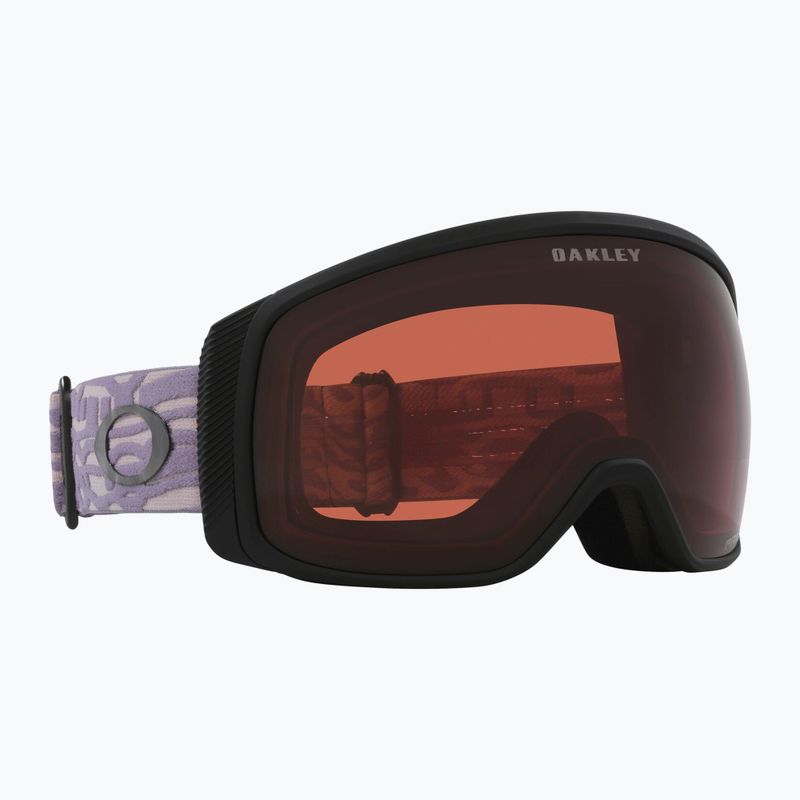 Lyžiarske okuliare Oakley Flight Tracker M toadstool wave/prizm snow garnet