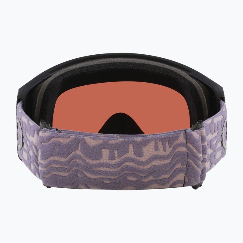 Lyžiarske okuliare Oakley Flight Tracker M toadstool wave/prizm snow garnet 3