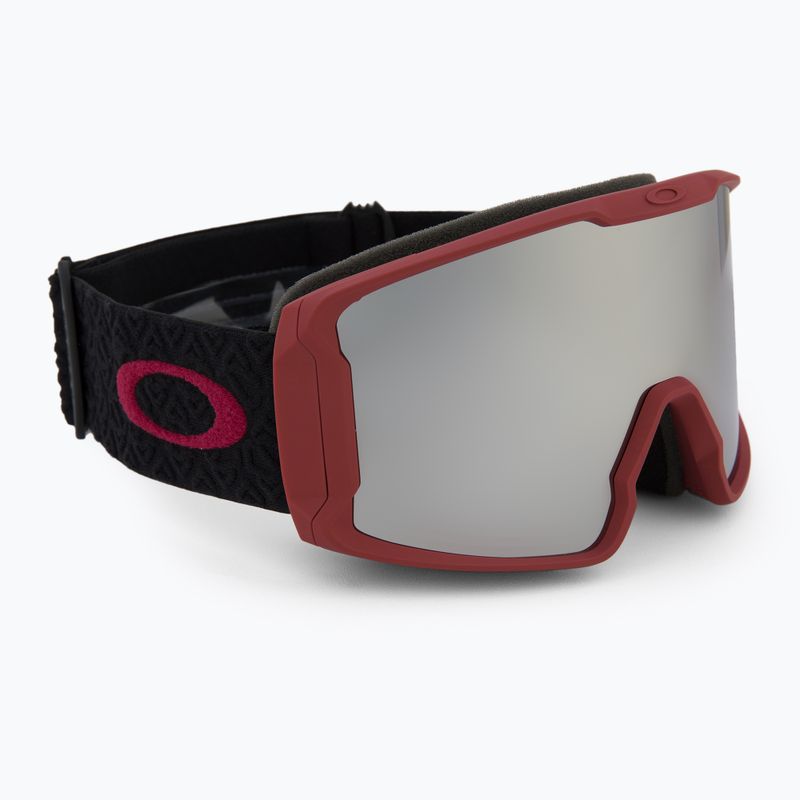 Lyžiarske okuliare Oakley Line Miner L colby stevenson sign/prizm snow black iridium