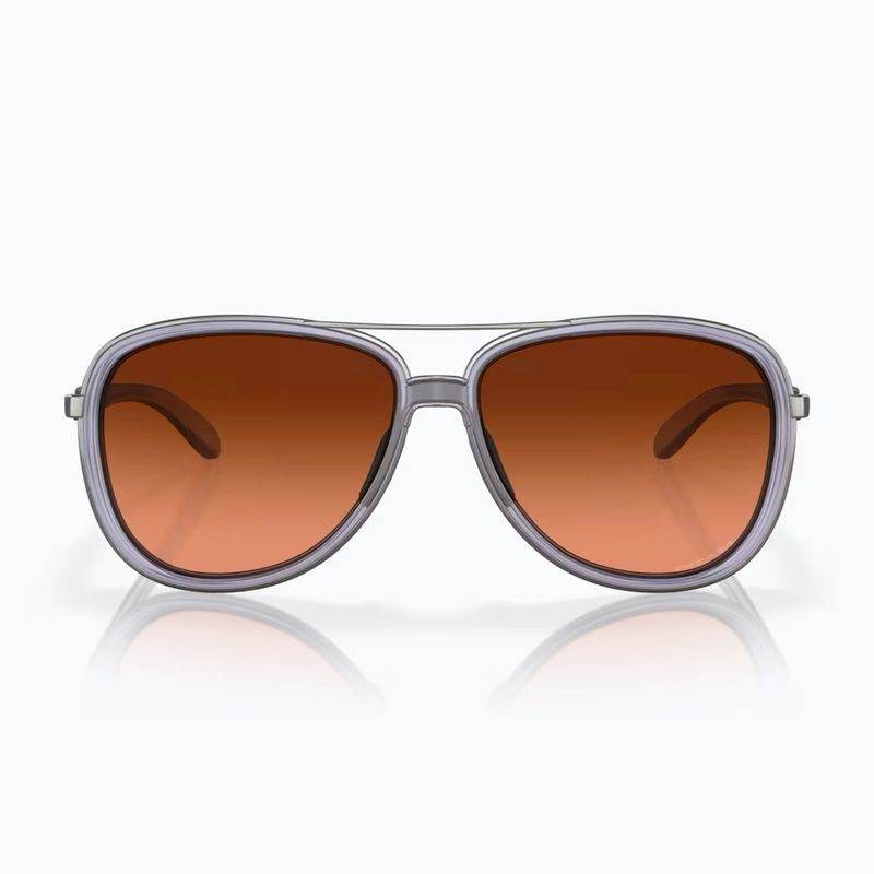 Slnečné okuliare Oakley Split Time matné trans lila/prizm brown gradient 2