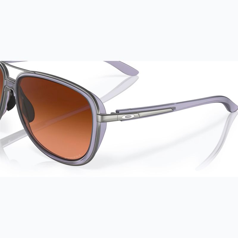 Slnečné okuliare Oakley Split Time matné trans lila/prizm brown gradient 6